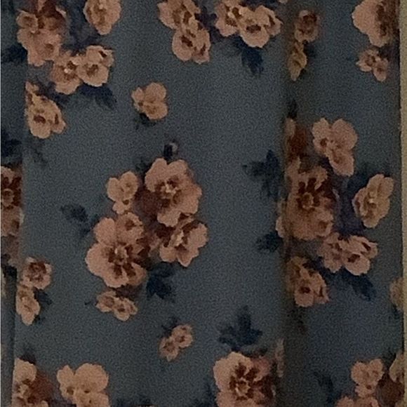 GUC💕Agnes & Dora Floral Maxi Skirt w/ bottom slit & Fold-over waist XXXL💕GUC - Picture 3 of 7